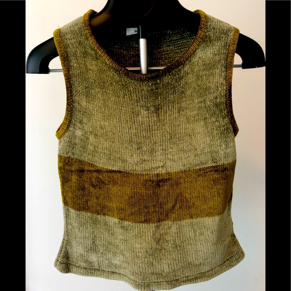 Authentic Milli Chenille Sleeveless Top - Picture 1 of 3